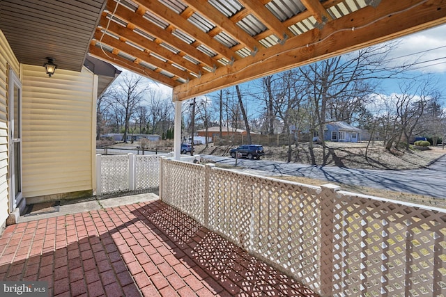 view of patio