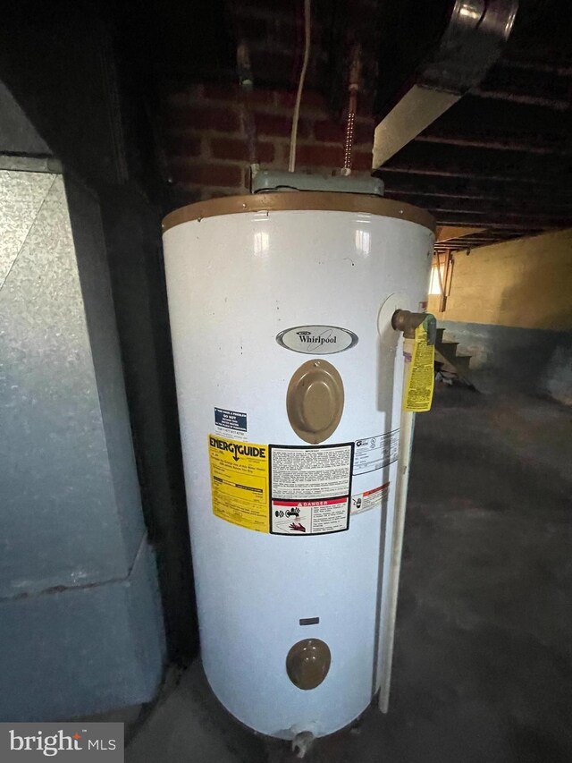 details featuring water heater