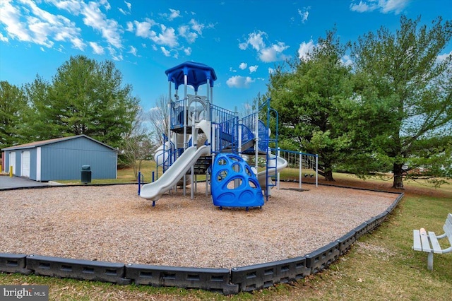 view of community play area