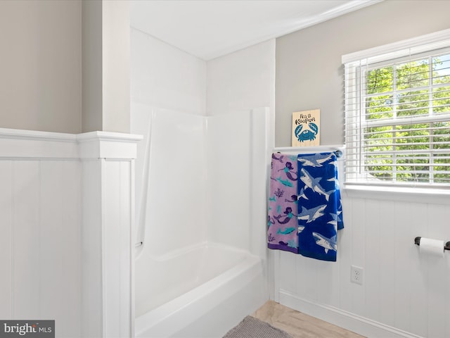 2446 Saint Lukes Rd, Salisbury, MD 21804 - full bath with wainscoting