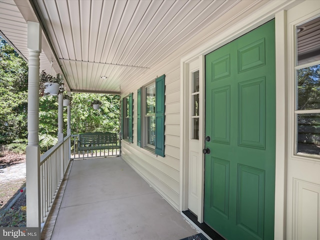 2446 Saint Lukes Rd, Salisbury, MD 21804 - view of exterior entry featuring covered porch