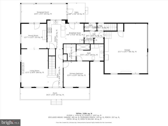 2446 Saint Lukes Rd, Salisbury, MD 21804 - home floor plan