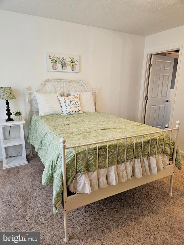 bedroom featuring carpet floors