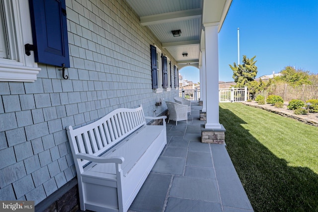 1 103rd St, Stone Harbor, NJ 08247 - view of patio with fence