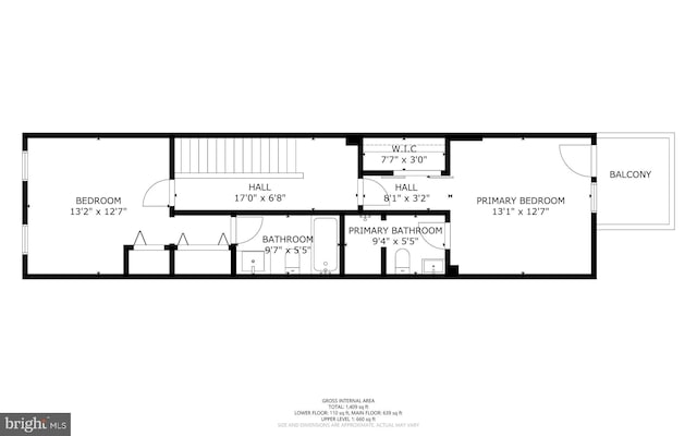 444 Grindall St, Baltimore, MD 21230 - property floor plan