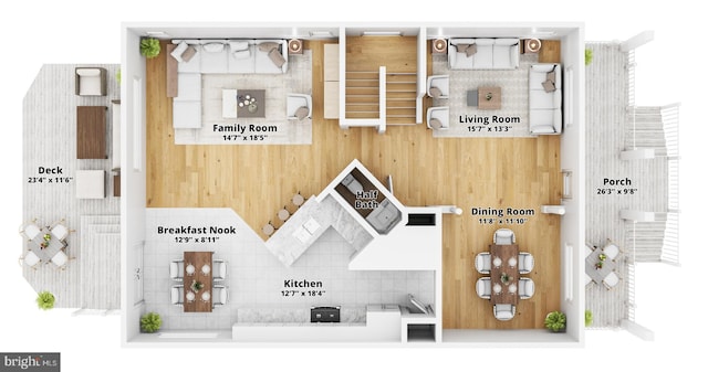 view of layout