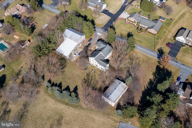 birds eye view of property featuring a residential view