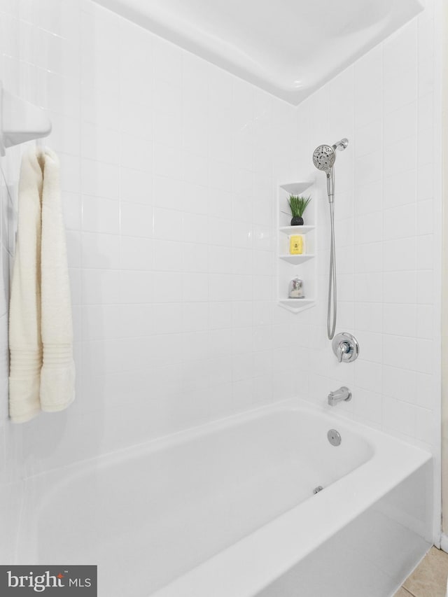 bathroom featuring tub / shower combination