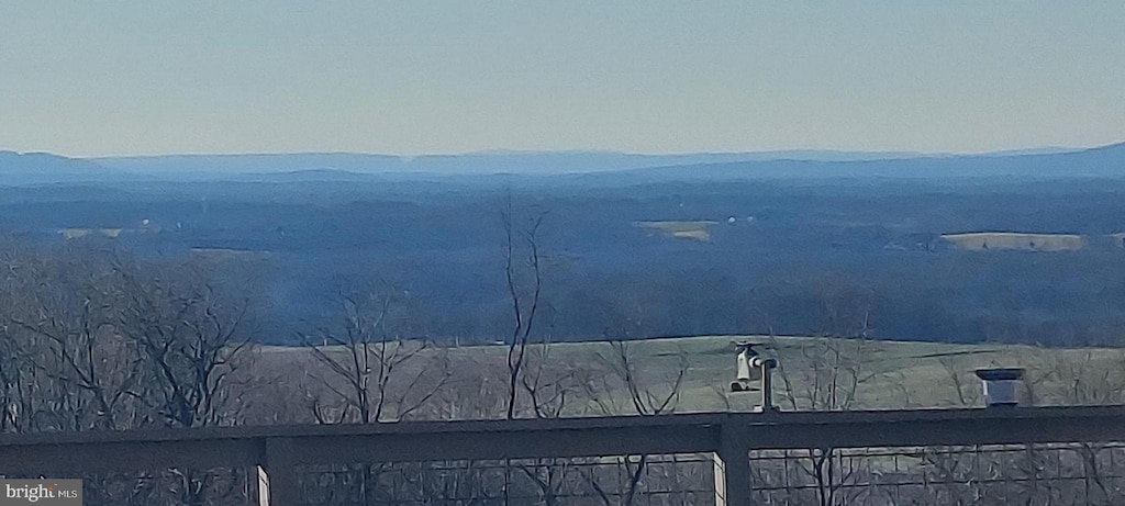 water view featuring a mountain view