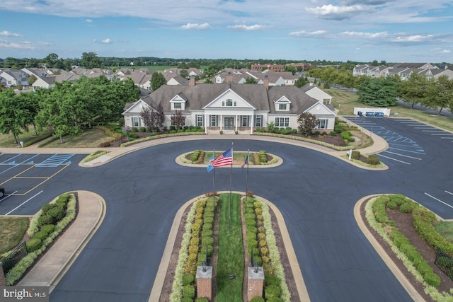 bird's eye view featuring a residential view