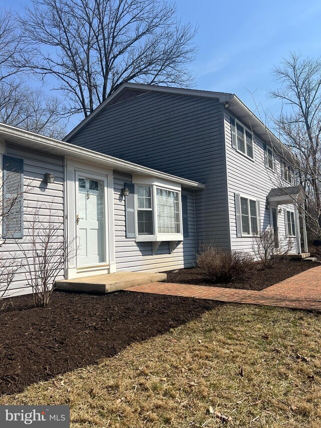 view of rear view of house