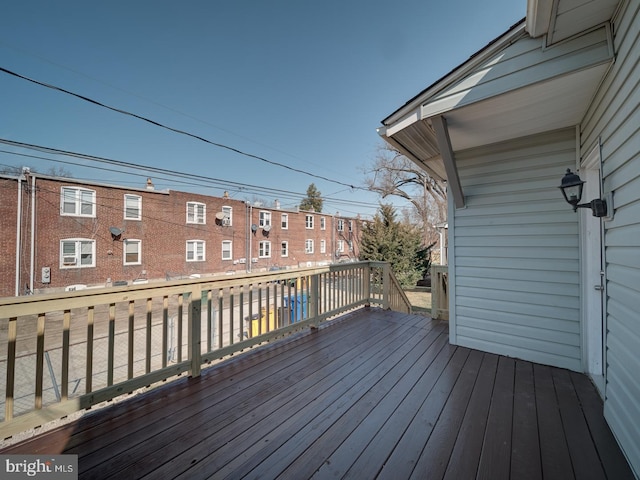 view of deck