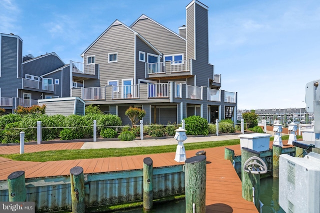 415 14th St Unit 55A, Ocean City, MD 21842 - back of house with a chimney
