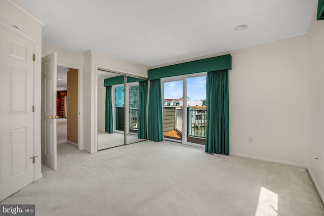 415 14th St Unit 55A, Ocean City, MD 21842 - carpeted spare room featuring crown molding and baseboards