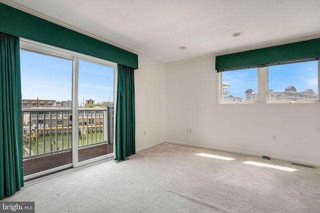 415 14th St Unit 55A, Ocean City, MD 21842 - carpeted empty room with healthy amount of natural light and baseboards