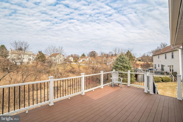 view of deck