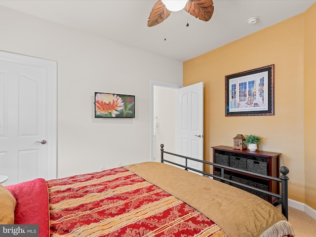 23811 Pembroke Ln, Millville, DE 19967 - carpeted bedroom featuring baseboards and a ceiling fan