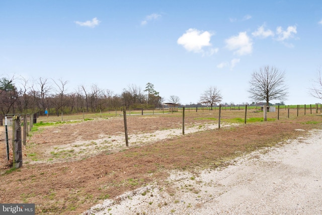 4270 Beulah Rd, Hurlock, MD 21643 - view of yard featuring fence and a rural view