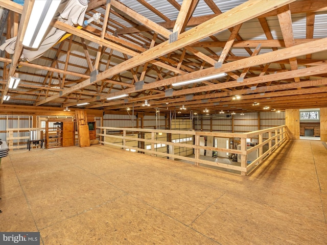 view of stable