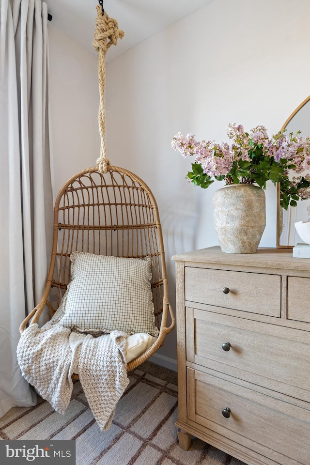 interior details with baseboards