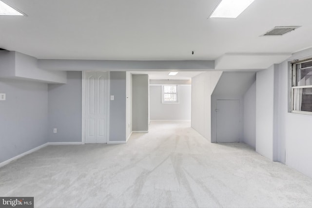 2011 Wardman Rd, Hyattsville, MD 20782 - below grade area with light colored carpet and visible vents