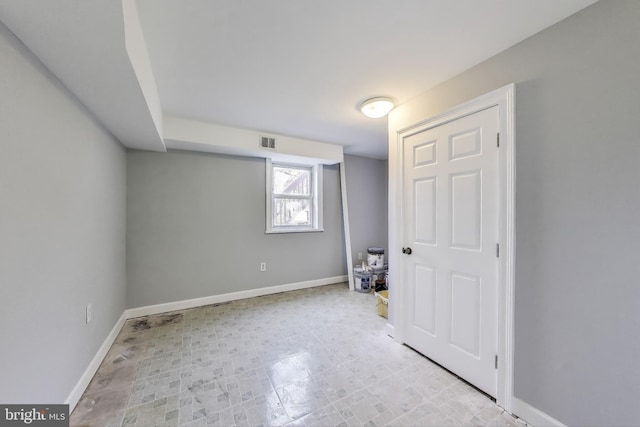 2011 Wardman Rd, Hyattsville, MD 20782 - unfurnished bedroom featuring visible vents, baseboards, and light floors