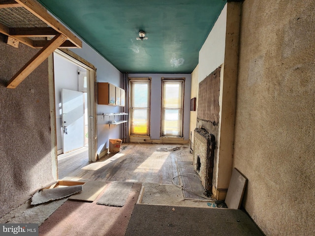 view of unfurnished living room