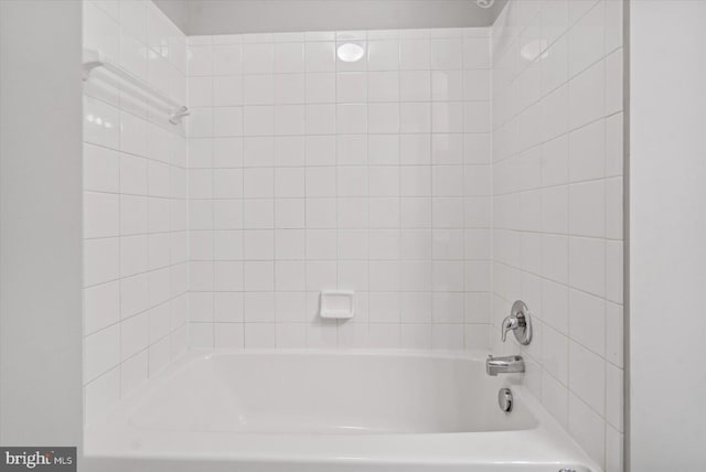 full bathroom featuring tub / shower combination