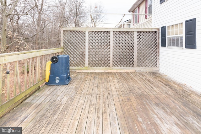 view of deck