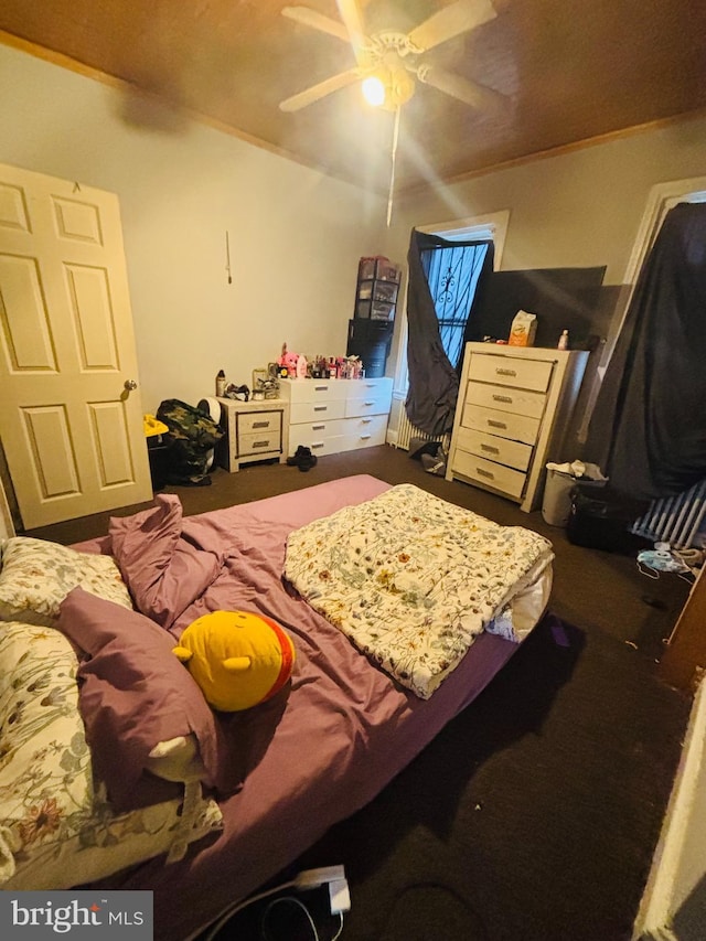 3316 Jasper St, Philadelphia, PA 19134 - bedroom featuring ceiling fan
