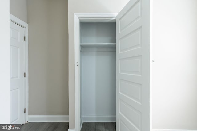 view of closet