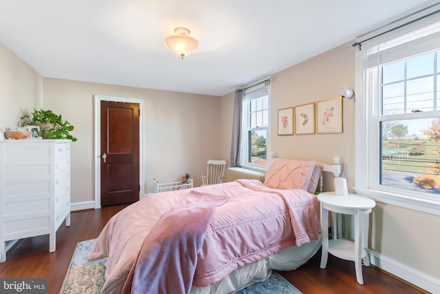 1175 Letort Rd, Conestoga, PA 17516 - bedroom with dark wood-type flooring and baseboards