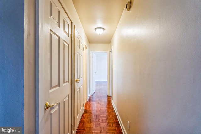 hall with baseboards