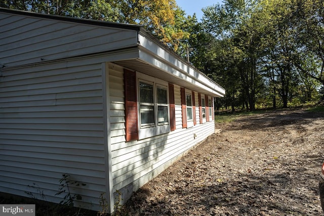 view of property exterior