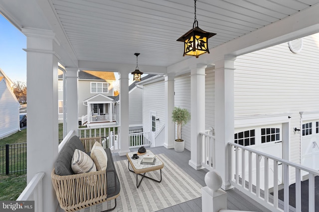 9 Quaker St, Chesterfield, NJ 08515 - view of wooden deck