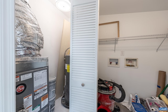 laundry room featuring washer hookup and laundry area