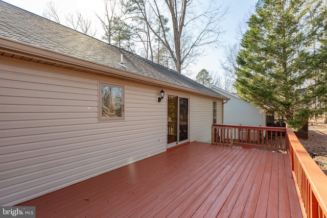 view of deck