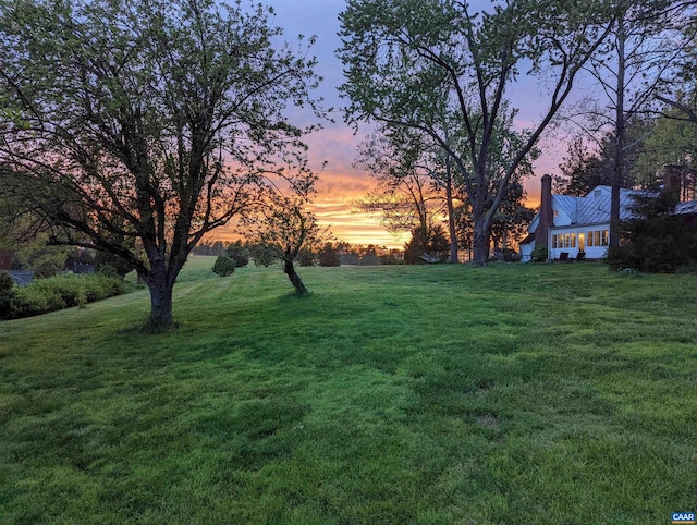 view of yard