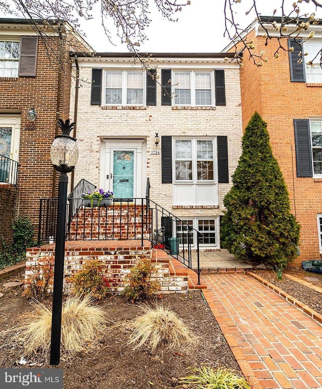 multi unit property with brick siding