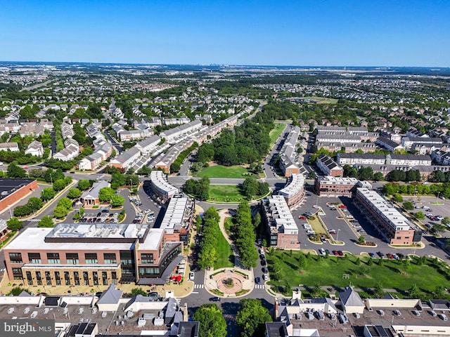 aerial view