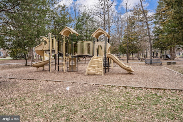 view of community play area