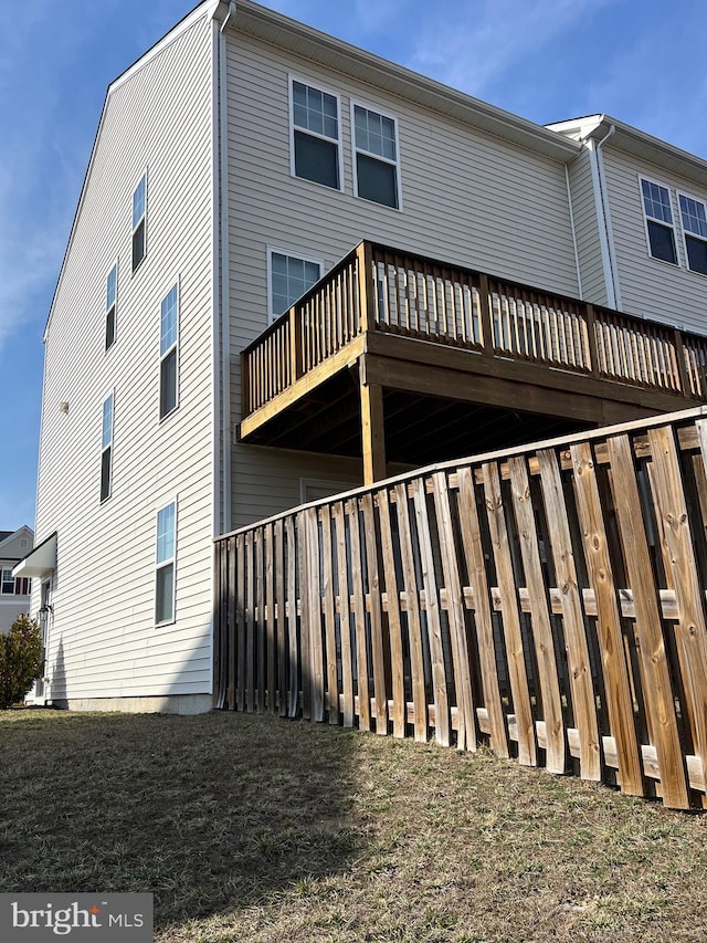 view of rear view of house