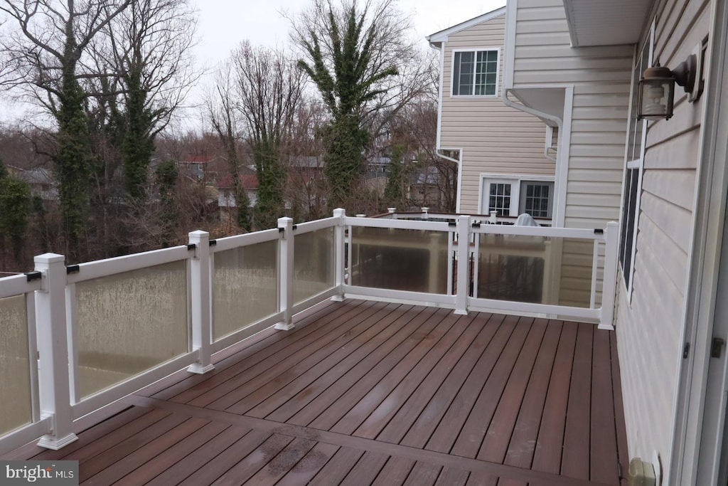 view of deck