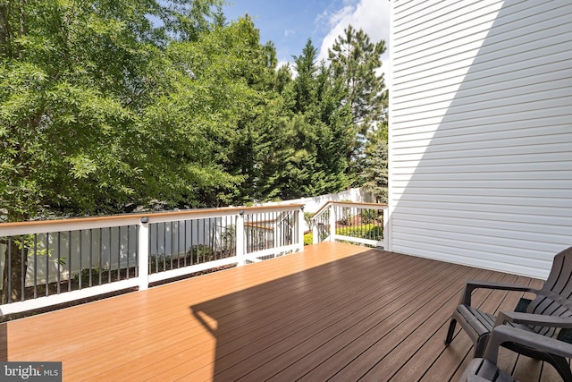 15200 Spotted Turtle Ct, Woodbridge, VA 22193 - view of deck