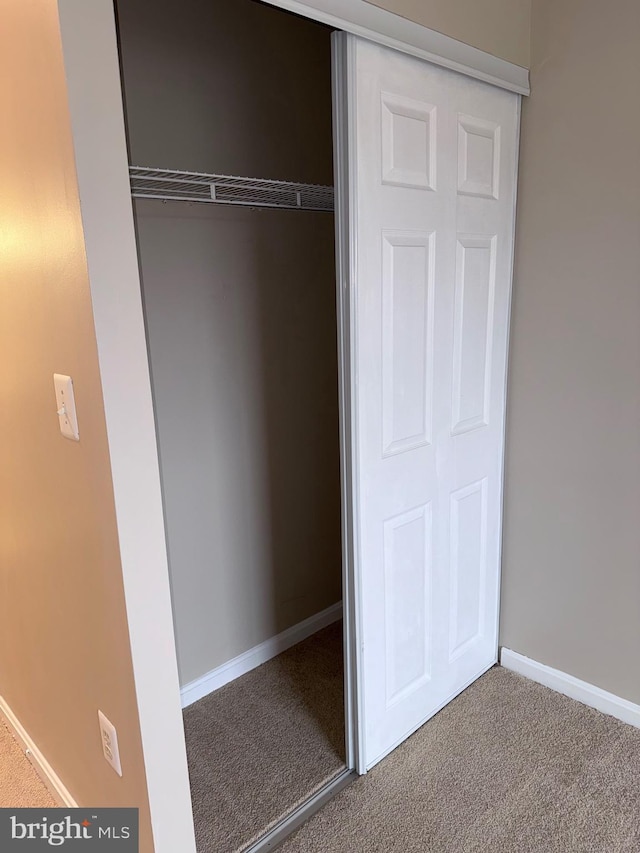 view of closet