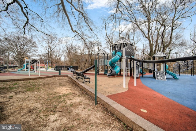 view of communal playground