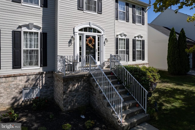 view of entrance to property