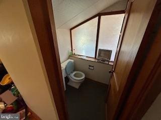 bathroom with toilet