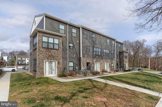 view of property featuring central AC