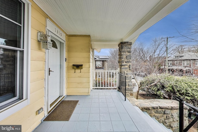 1319 Decatur St NW, Washington, DC 20011 - view of patio / terrace featuring covered porch